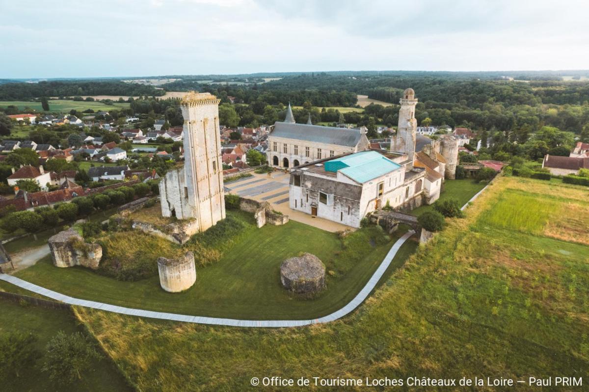 Отель Le Perroquet Bleu La Chapelle-Blanche-Saint-Martin Экстерьер фото