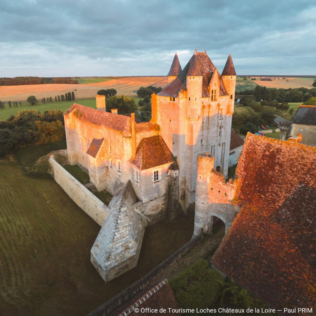 Отель Le Perroquet Bleu La Chapelle-Blanche-Saint-Martin Экстерьер фото